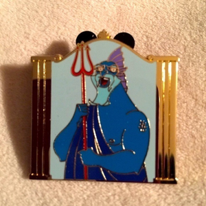 Disney Poseidon Pin‎